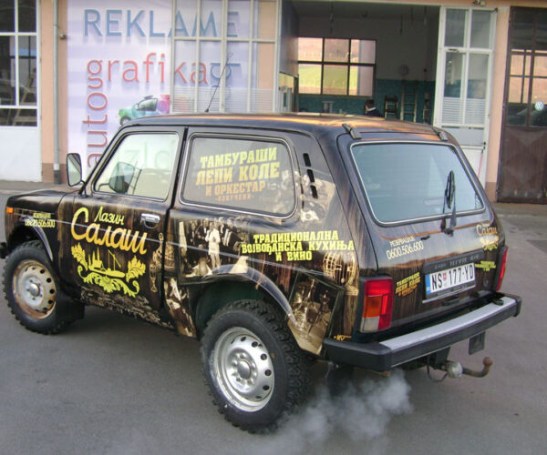 Rivel brendiranje automobila - 120